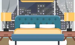 Cozy Bedroom Difference image