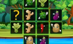 Vegetable Cards Match image