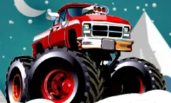 Winter Monster Trucks Race image