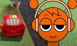 Sprunki Stunt Driving Simulator image