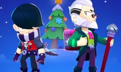 Brawl Stars Christmas Coloring image