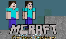 Mcraft Cartoon Parkour image