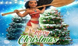 Moana Christmas Sweater Dress Up image