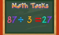 Math Tasks -True or False image