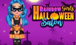 Rainbow Girls Hallowen Salon image