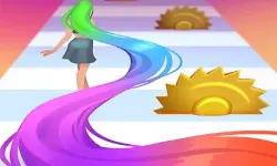 Hair Challenge 3D game image