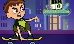 Ben 10 Skateboarding image