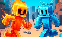 Fire and Water Stickman image