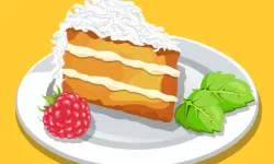 Almond coconut cake image