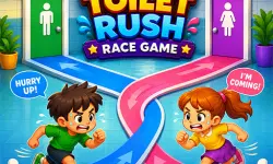 Toilet Rush Race Game image