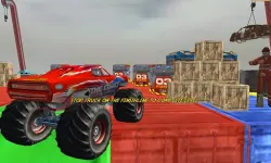 Monster Truck Driving Stunt Game Sim image