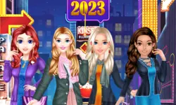 Fashion Girl New Year Eve image