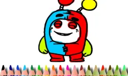 BTS OddBods Coloring Book image