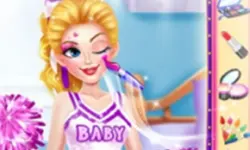 Vampire Princess Cheerleader Girl Makeover image