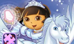 Dora Winter Holiday Puzzles image