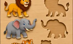 Cute Animal Puzzle Game image