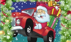 Christmas Truck Jigsaw image