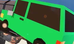Broken Bridge Car Driving image