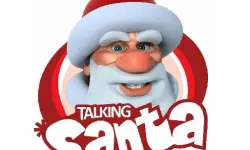 Santa Claus Funny Time image