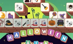 Halloween Mahjong Tiles image