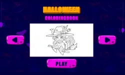Halloween coloring books image