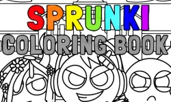 Sprunki Coloring Book game image