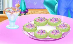 Yummy Rainbow Donuts Cooking image
