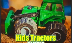 Kids Tractors Puzzle image