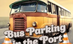 Bus Parking in the Port image