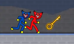 Stickman Huggy Party Duo image