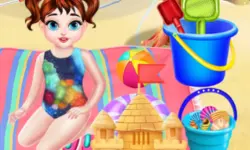 Baby Taylor At Beach image