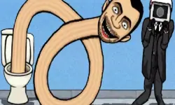 Toilet Monster Long Neck image