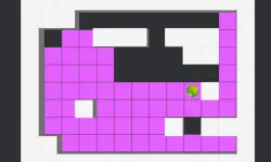 Colored Maze Puzzle image