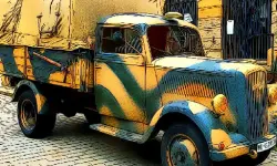 Army Trucks Jigsaw image