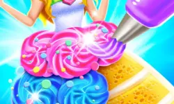 Rainbow Princess Cake Maker image