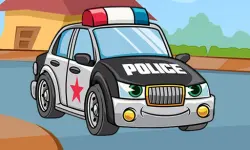 Police Cars Jigsaw image