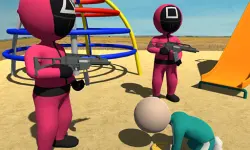 Squid Game Dalgona Candy 3D image