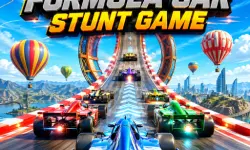 Formula Car Stunt Game image