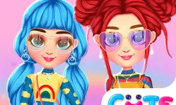 Bffs Rainbow Fashion Addict image
