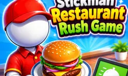 Stickman Restaurant Rush Game image