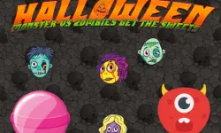 Halloween Moster Vs Zombies image