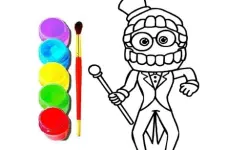 Digital Circus Click and Paint image