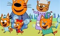 Cat Family Educational Games - Game For Kids image