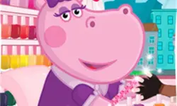 Hippo Manicure Salon Game image