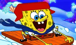 SpongeBob Winter Puzzle image