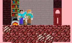 Alex and Steve Nether image