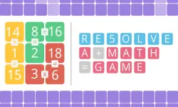 RESOLVE : a math game image