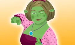 Princess Fiona Dressup image