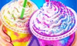 Rainbow Ice Cream - Sweet Frozen Food image