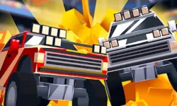 Blocky Driver Cars Demolition image